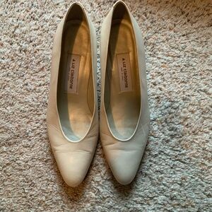 Liz Claiborne Cream Elegant Heels